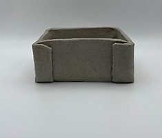 Ваза серая